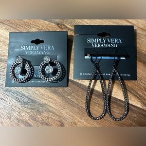 Simply Vera Vera Wang Earrings NWT